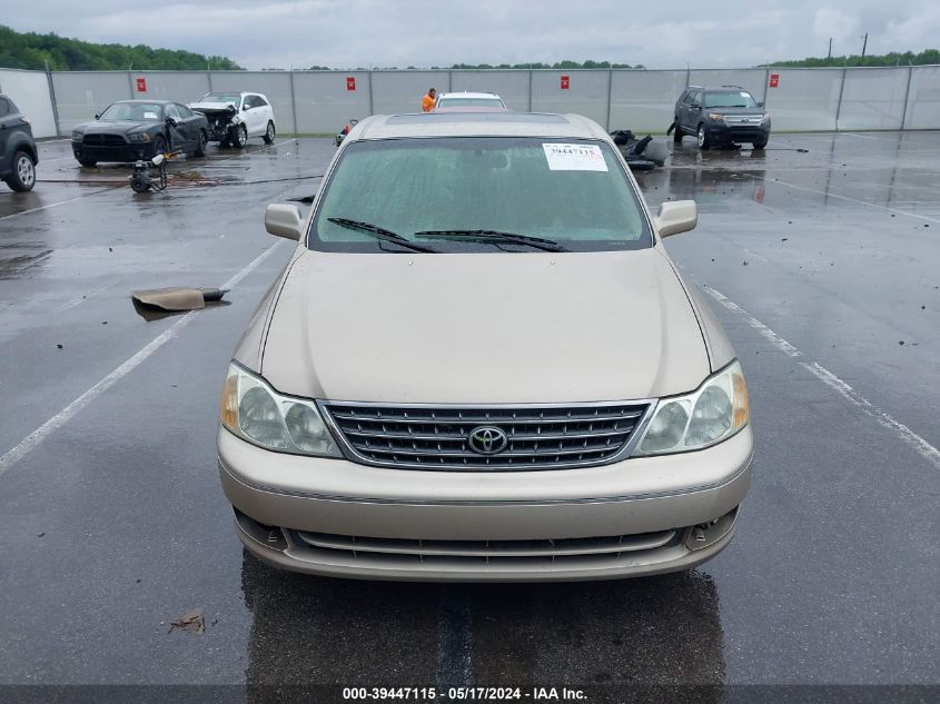 2003 Toyota Avalon Xl VIN: 4T1BF28B63U288317 Lot: 39447115