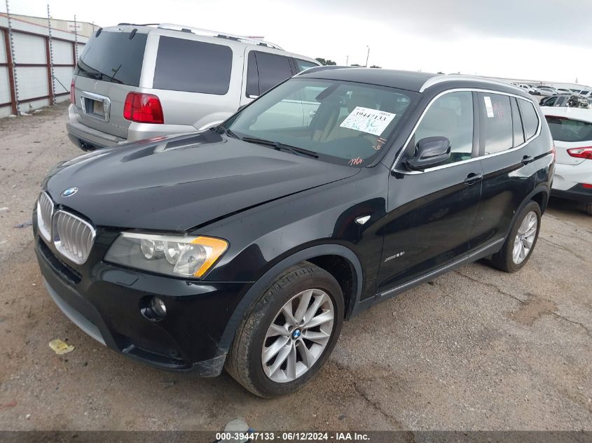 2012 BMW X3 xDrive28I VIN: 5UXWX5C55CL721068 Lot: 39447133