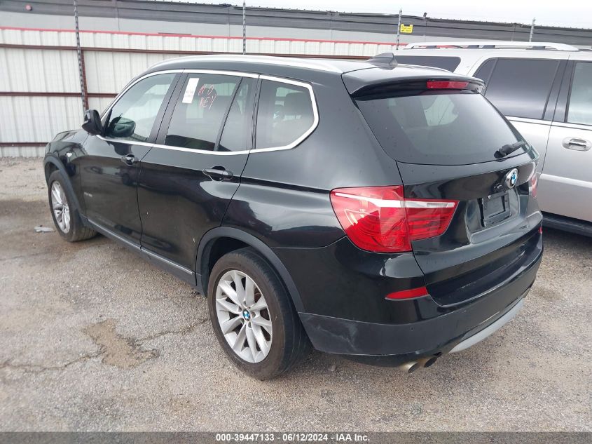 2012 BMW X3 xDrive28I VIN: 5UXWX5C55CL721068 Lot: 39447133