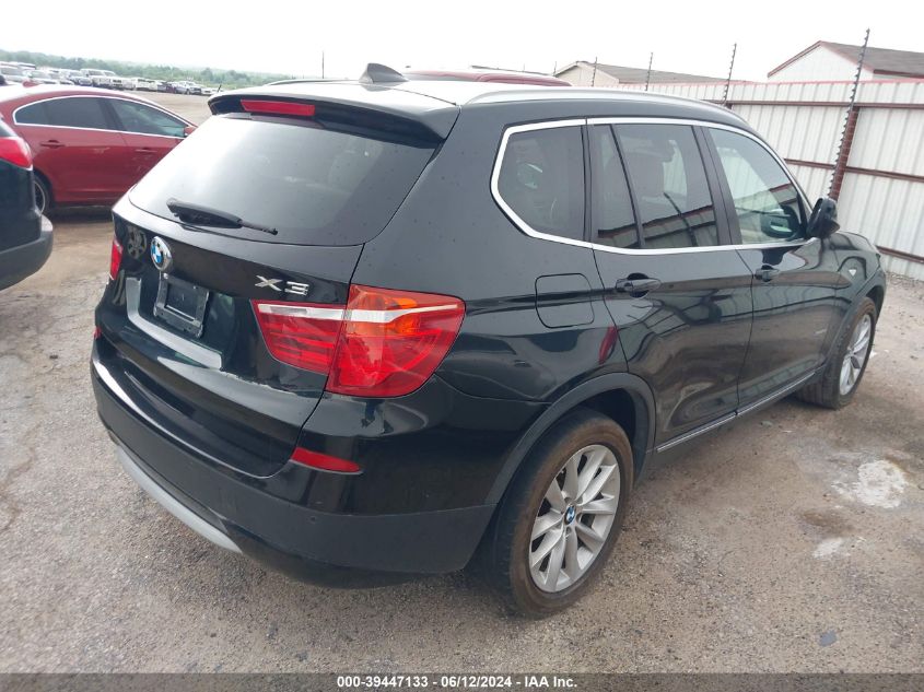 2012 BMW X3 xDrive28I VIN: 5UXWX5C55CL721068 Lot: 39447133