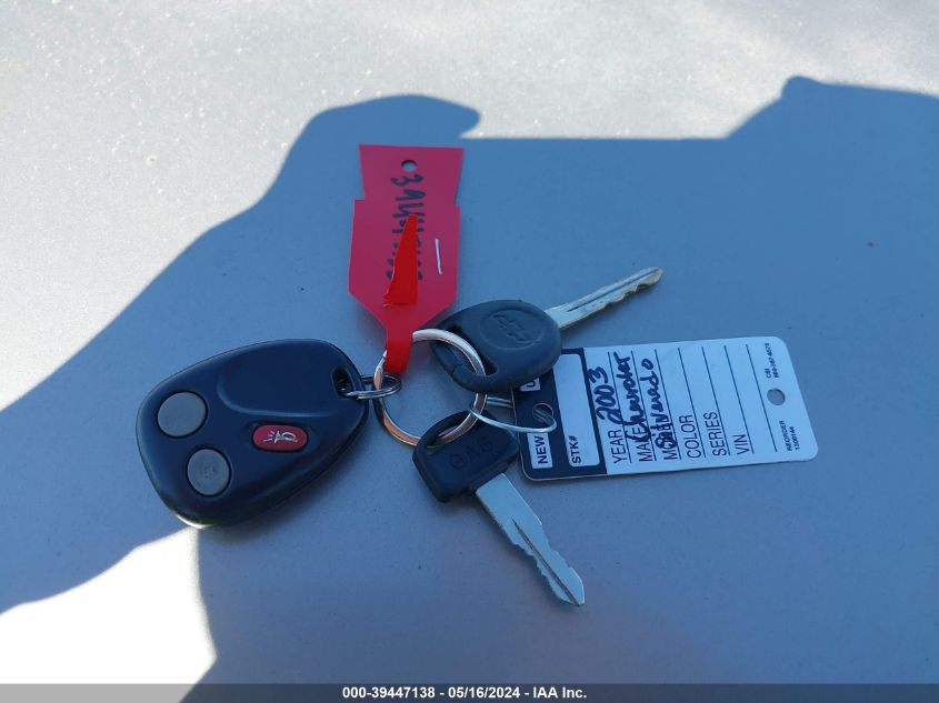 2003 Chevrolet Silverado 1500 Ls VIN: 2GCEC19V731104222 Lot: 39447138