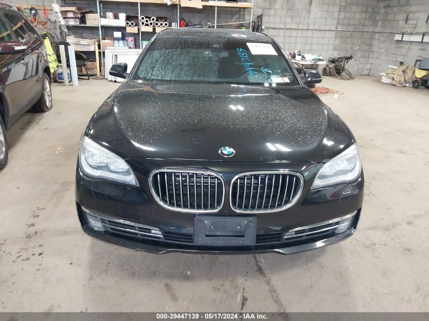 2015 BMW 750Li xDrive VIN: WBAYF8C53FD654142 Lot: 39447139