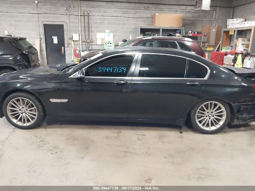 2015 BMW 750Li xDrive VIN: WBAYF8C53FD654142 Lot: 39447139