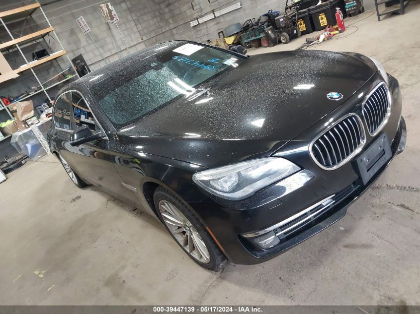 2015 BMW 750Li xDrive VIN: WBAYF8C53FD654142 Lot: 39447139