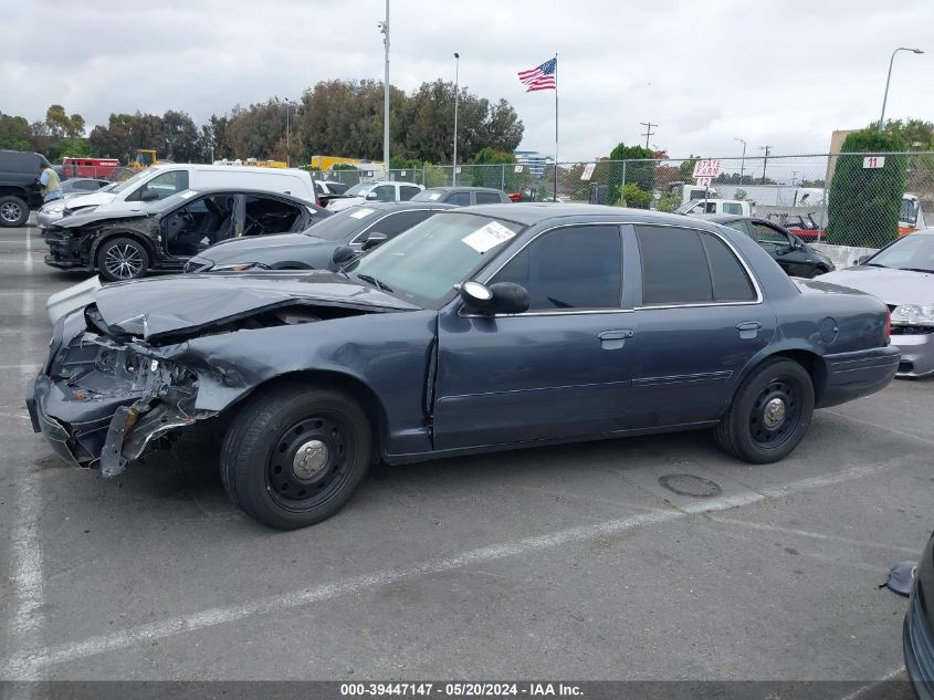 2008 Ford Crown Victoria Police/Police Interceptor VIN: 2FAFP71V38X121116 Lot: 39447147