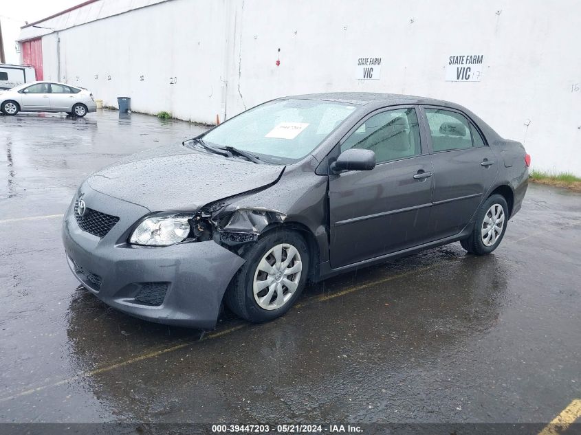 2009 Toyota Corolla Le VIN: JTDBL40E49J016471 Lot: 39447203