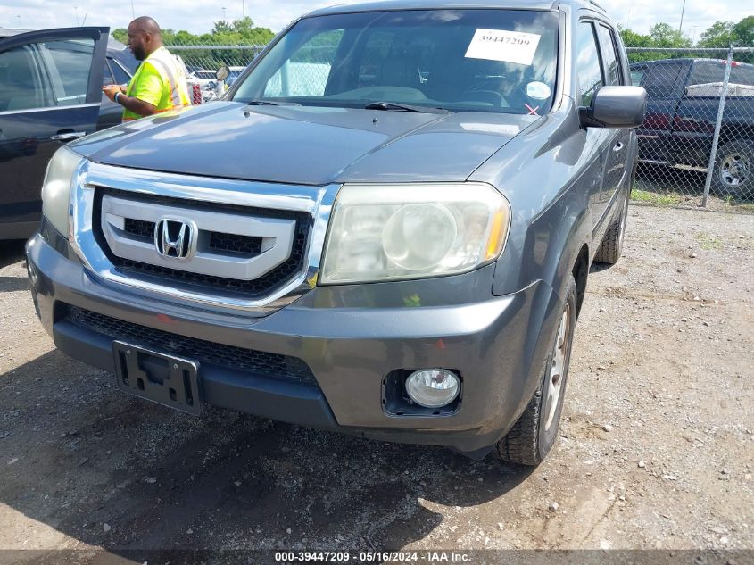 2011 Honda Pilot Ex-L VIN: 5FNYF3H74BB002522 Lot: 39447209