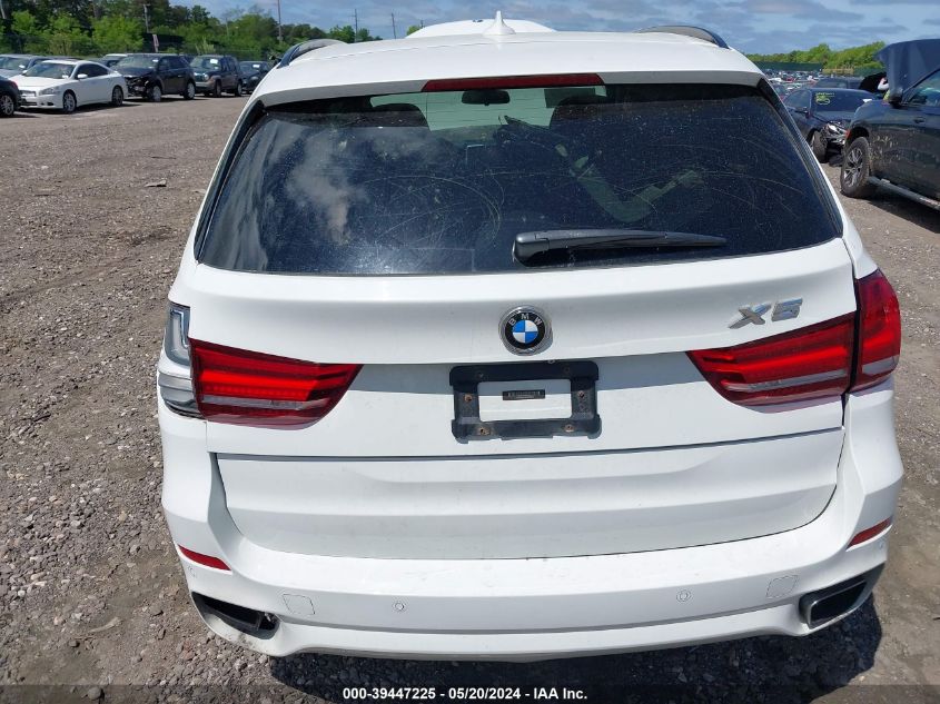 2015 BMW X5 xDrive50I VIN: 5UXKR6C59F0J76979 Lot: 39447225