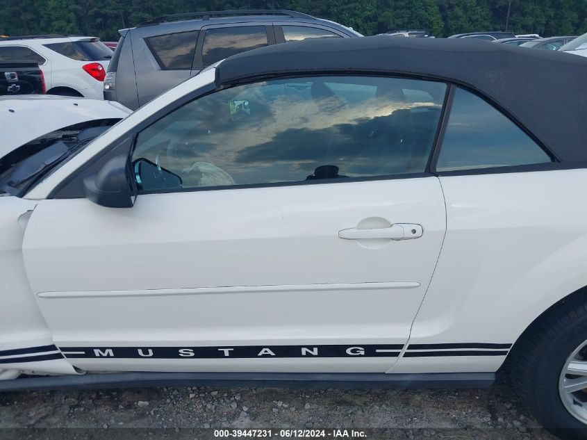 2006 Ford Mustang V6 VIN: 1ZVFT84NX65226304 Lot: 39447231