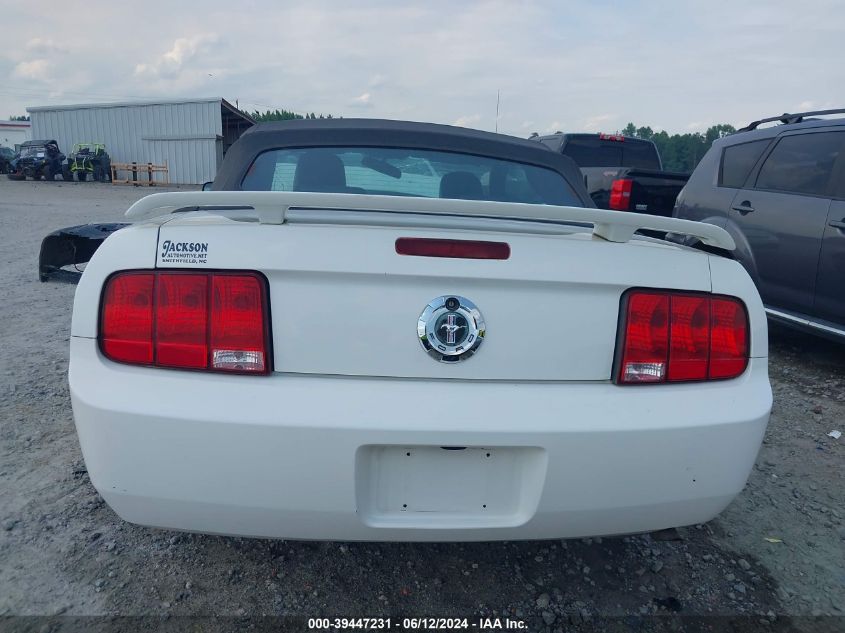 2006 Ford Mustang V6 VIN: 1ZVFT84NX65226304 Lot: 39447231
