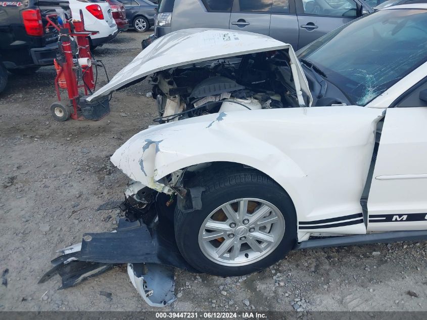 2006 Ford Mustang V6 VIN: 1ZVFT84NX65226304 Lot: 39447231