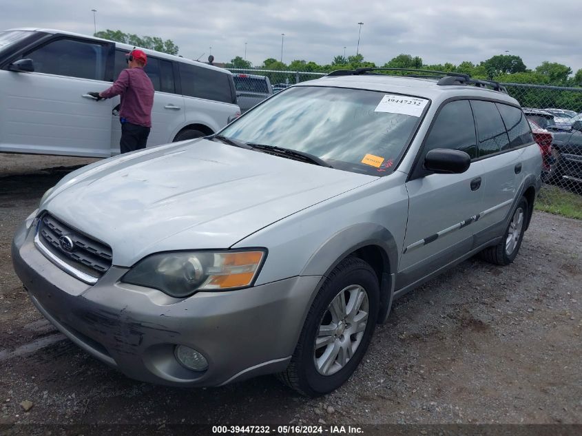 2005 Subaru Outback 2.5I VIN: 4S4BP61C357381529 Lot: 39447232