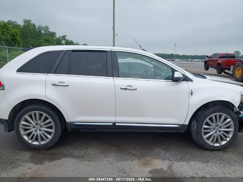 2011 Lincoln Mkx VIN: 2LMDJ6JK2BBJ18294 Lot: 39447249