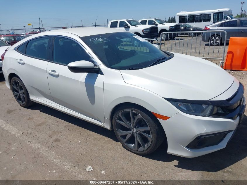 2020 Honda Civic Sport VIN: 19XFC2F85LE211197 Lot: 39447257