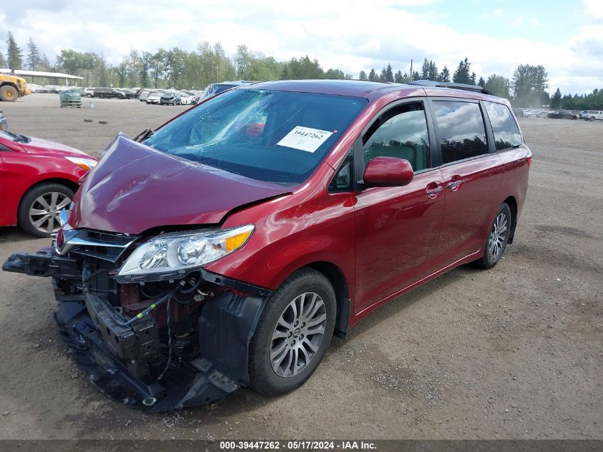 2018 Toyota Sienna Xle Premium 8 Passenger VIN: 5TDYZ3DC4JS963500 Lot: 39447262