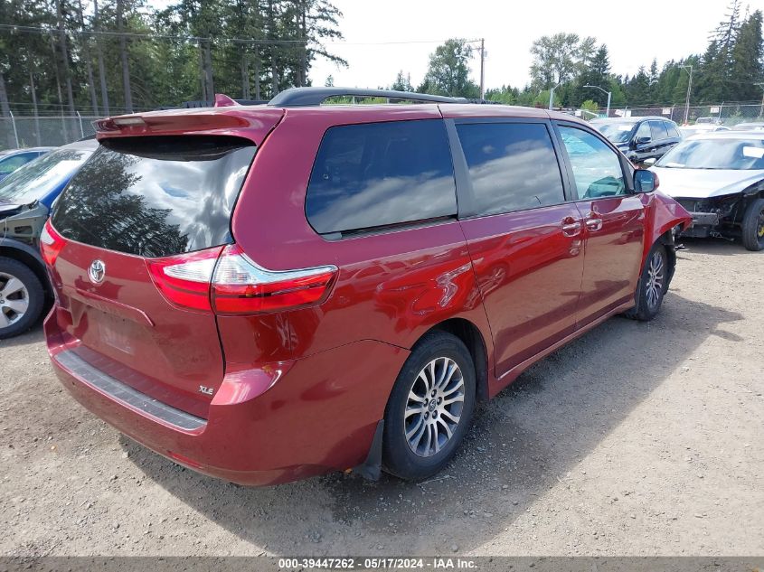 2018 Toyota Sienna Xle Premium 8 Passenger VIN: 5TDYZ3DC4JS963500 Lot: 39447262