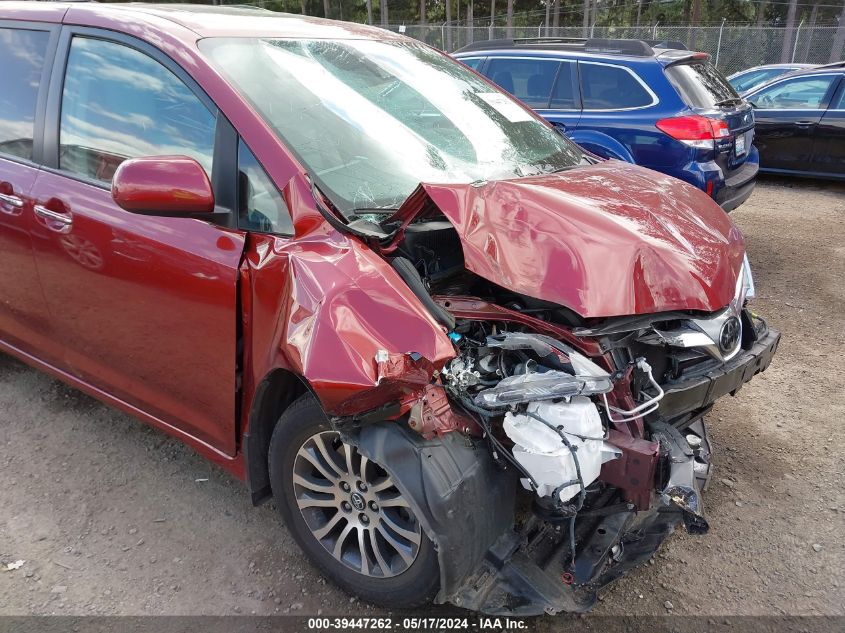 2018 Toyota Sienna Xle Premium 8 Passenger VIN: 5TDYZ3DC4JS963500 Lot: 39447262