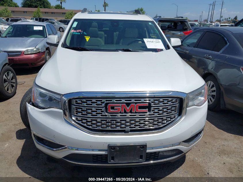 2017 GMC Acadia Denali VIN: 1GKKNPLS5HZ117598 Lot: 39447265