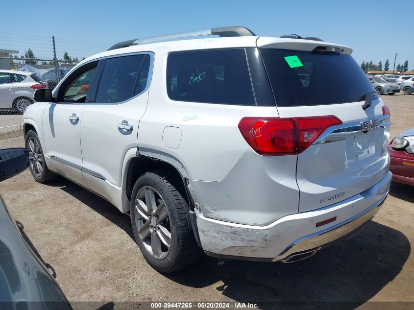 2017 GMC Acadia Denali VIN: 1GKKNPLS5HZ117598 Lot: 39447265