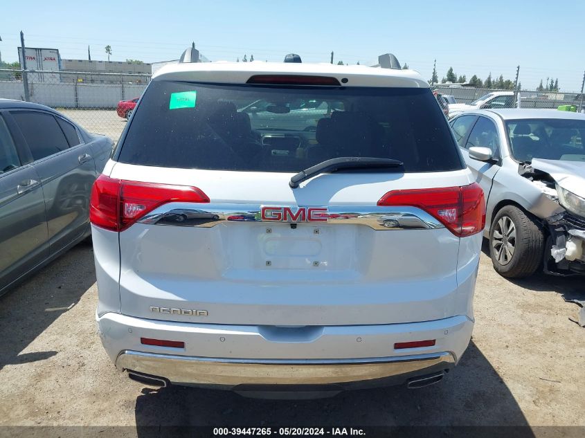 2017 GMC Acadia Denali VIN: 1GKKNPLS5HZ117598 Lot: 39447265