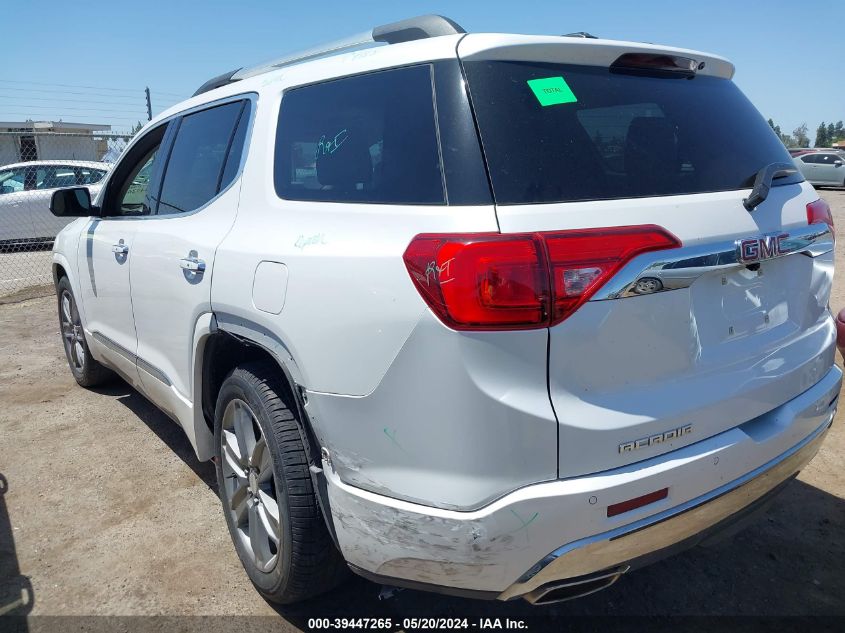 2017 GMC Acadia Denali VIN: 1GKKNPLS5HZ117598 Lot: 39447265