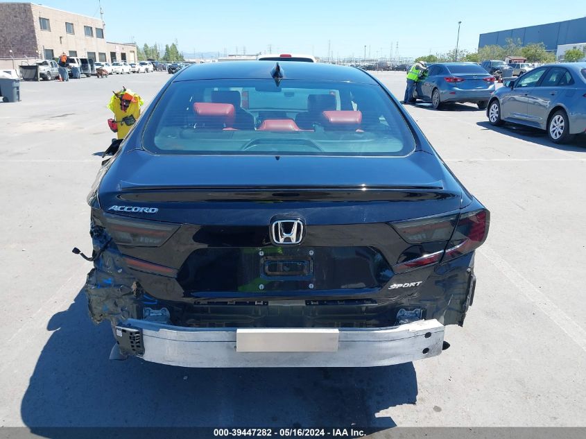 2019 Honda Accord Sport VIN: 1HGCV1F38KA023658 Lot: 39447282