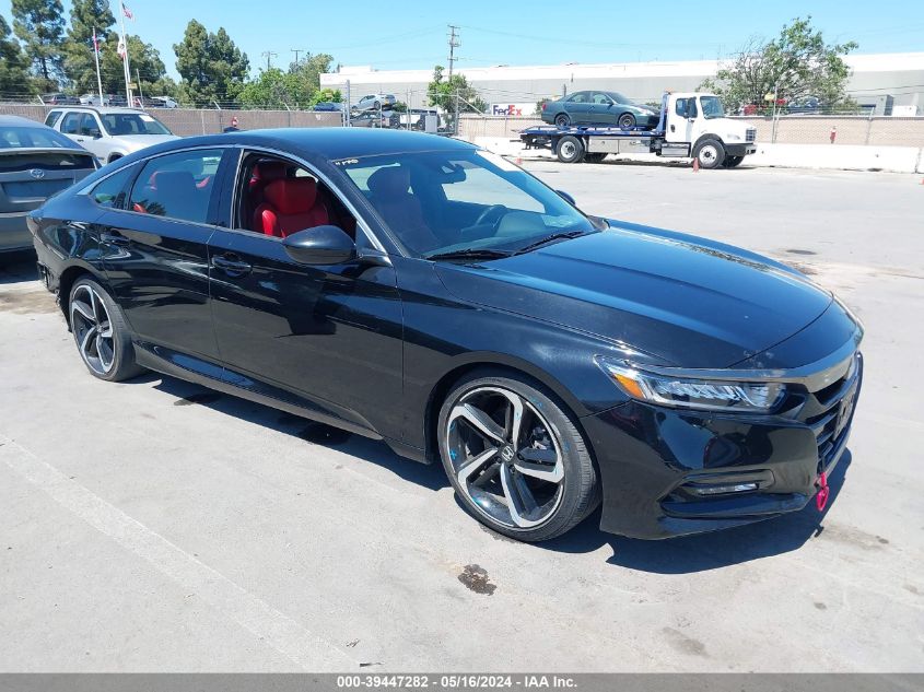 2019 Honda Accord Sport VIN: 1HGCV1F38KA023658 Lot: 39447282