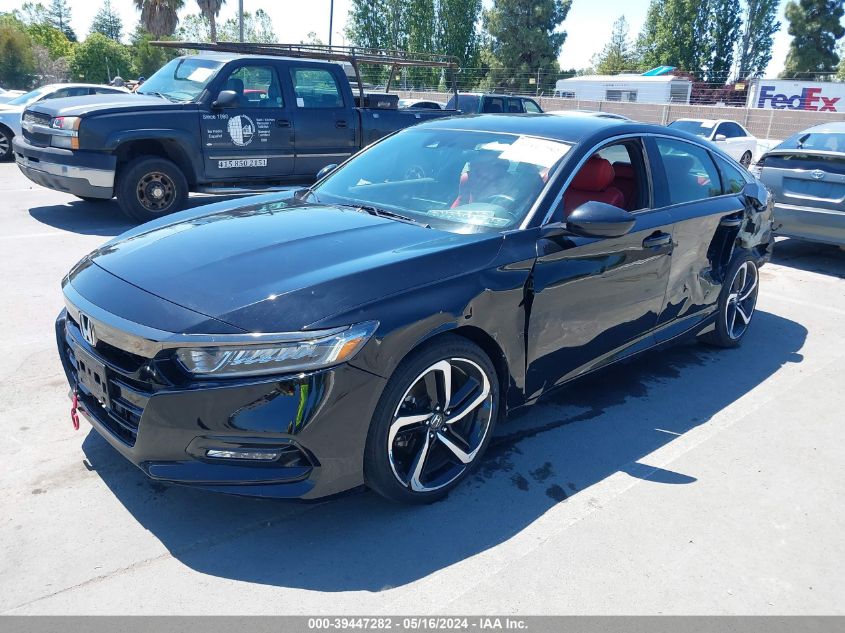 2019 Honda Accord Sport VIN: 1HGCV1F38KA023658 Lot: 39447282