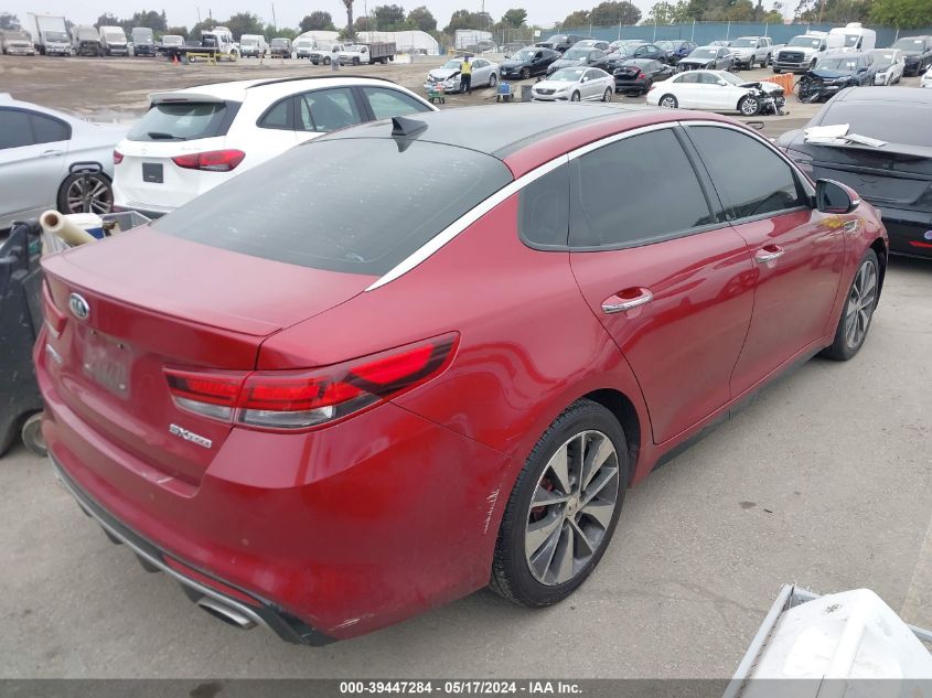 2016 Kia Optima Sx Turbo VIN: 5XXGW4L26GG086523 Lot: 39447284