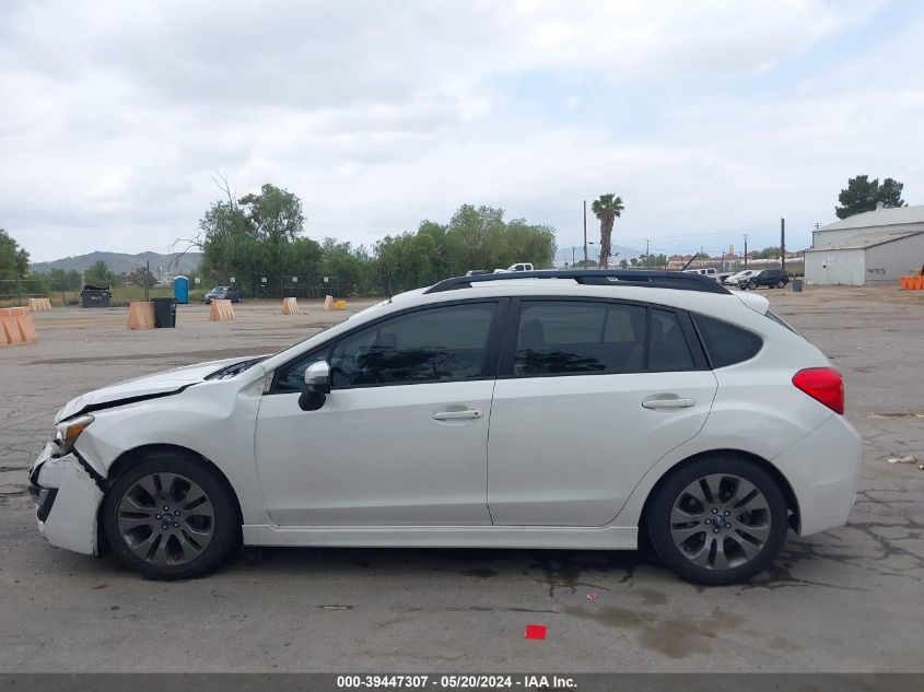 2015 Subaru Impreza Sport Limited VIN: JF1GPAV67F8215520 Lot: 39447307