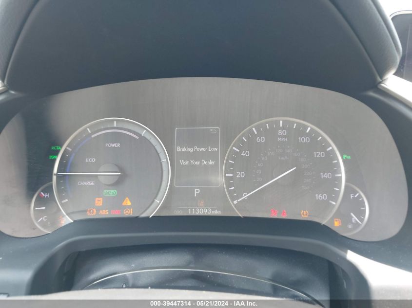 2017 Lexus Rx 450H VIN: 2T2BGMCA8HC011065 Lot: 39447314