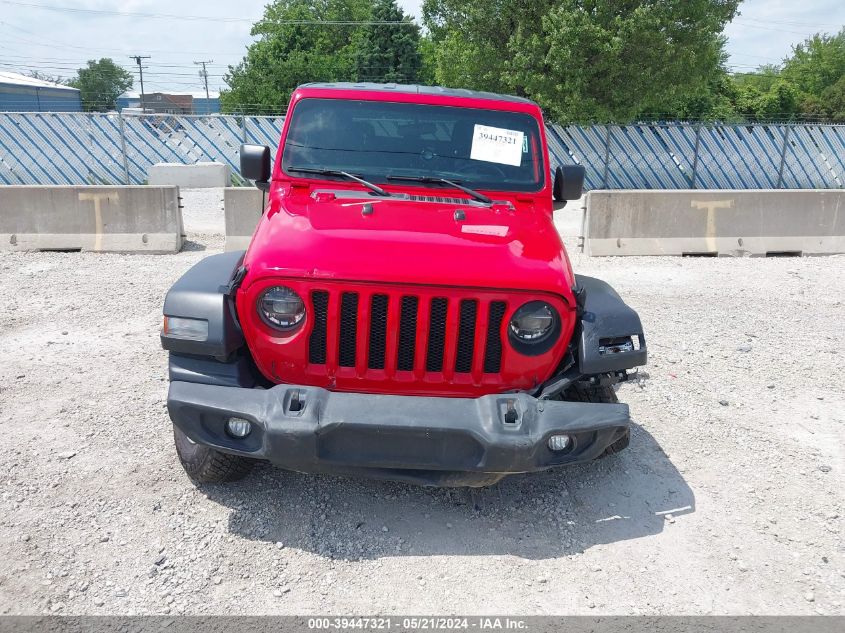 2021 Jeep Wrangler Sport S 4X4 VIN: 1C4GJXAN4MW541764 Lot: 39447321