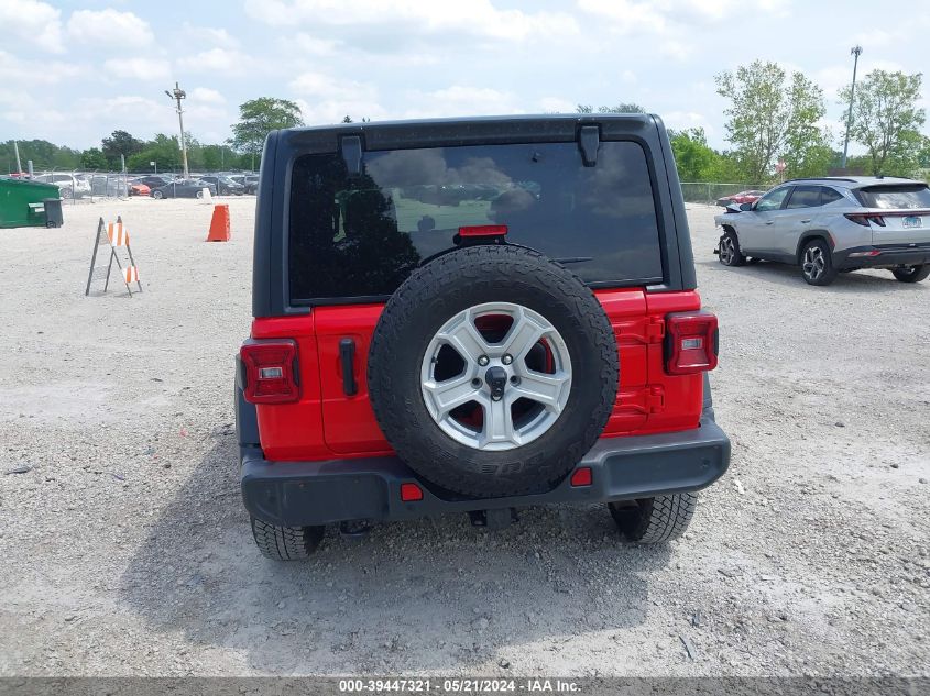 2021 Jeep Wrangler Sport S 4X4 VIN: 1C4GJXAN4MW541764 Lot: 39447321