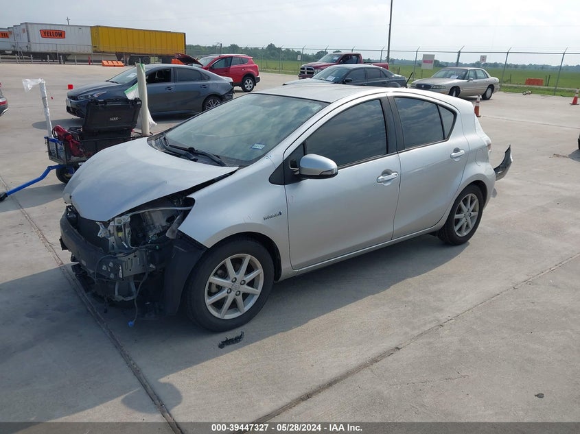 2012 Toyota Prius C Four VIN: JTDKDTB38C1526400 Lot: 39447327