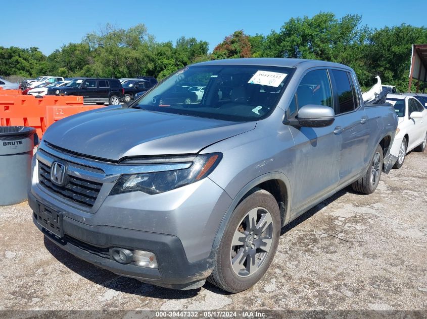 2017 Honda Ridgeline Rtl-T VIN: 5FPYK2F69HB007103 Lot: 39447332