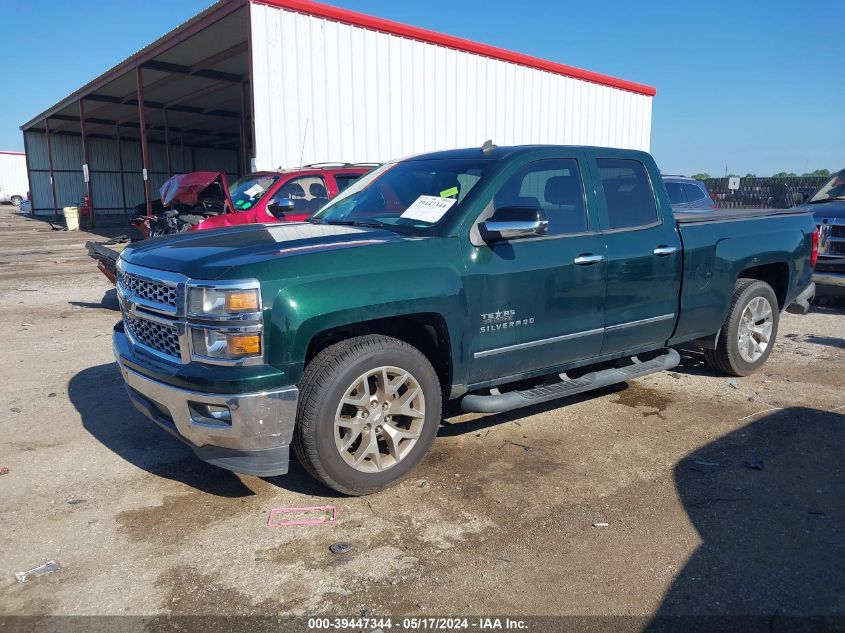 2014 Chevrolet Silverado 1500 1Lt VIN: 1GCRCREC8EZ350615 Lot: 39447344