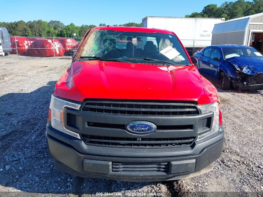 2018 Ford F-150 Xl VIN: 1FTEX1CB3JFE16823 Lot: 39447346