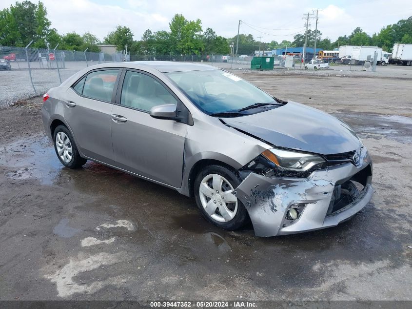 2015 TOYOTA COROLLA LE - 2T1BURHE4FC246985