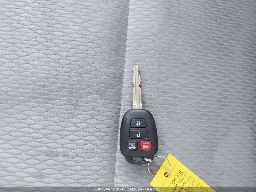 2016 Toyota Corolla Le VIN: 2T1BURHE6GC671187 Lot: 39447354