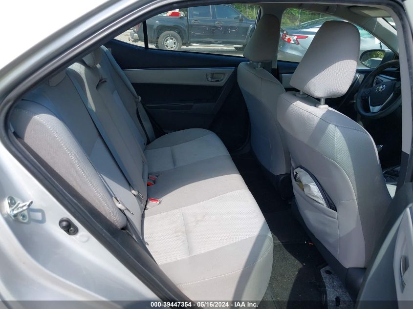 2016 Toyota Corolla Le VIN: 2T1BURHE6GC671187 Lot: 39447354