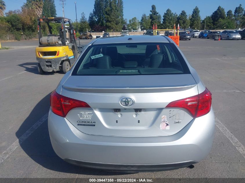 2017 Toyota Corolla Se Special Edition VIN: 5YFBURHE6HP620242 Lot: 39447358