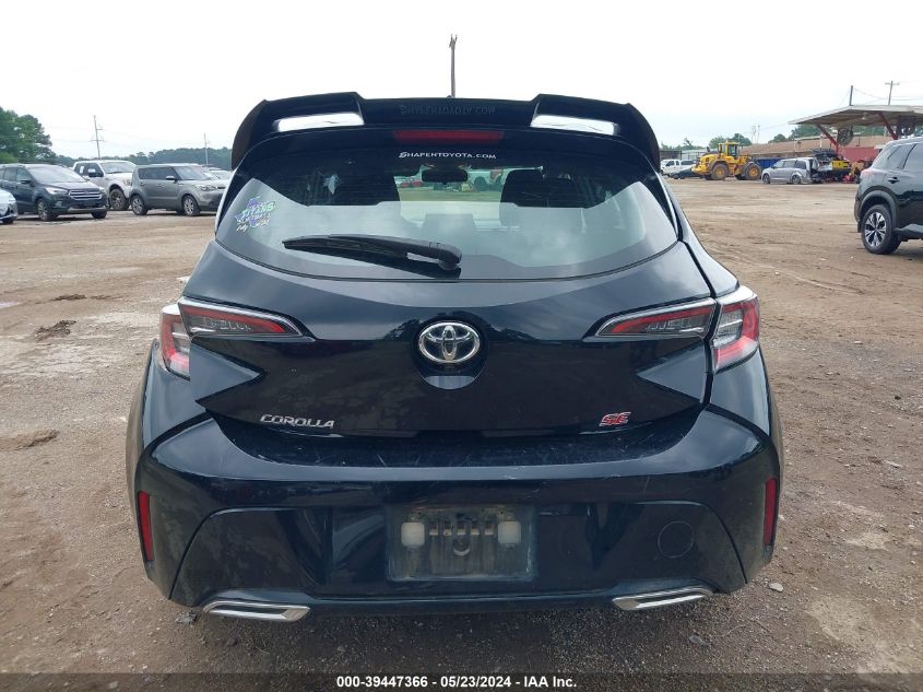 2020 Toyota Corolla Se VIN: JTND4RBEXL3086323 Lot: 39447366