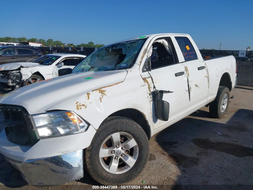 2021 Ram 1500 Classic Tradesman Quad Cab 4X2 6'4 Box VIN: 1C6RR6FG9MS503953 Lot: 39447369