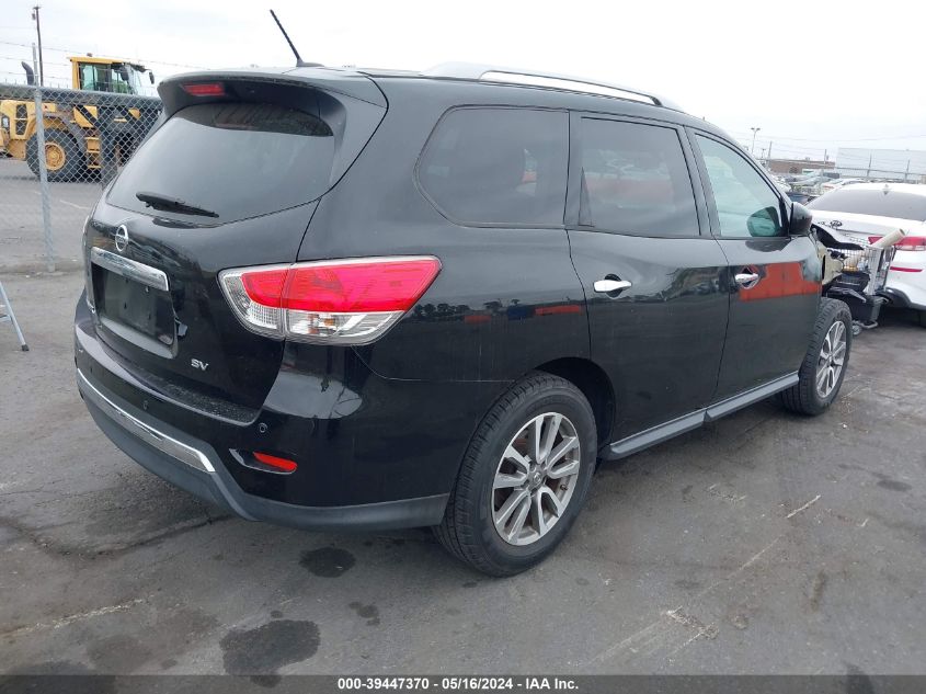 2014 Nissan Pathfinder Sv VIN: 5N1AR2MN6EC621658 Lot: 39447370