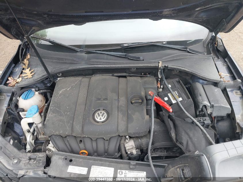 1VWAP7A36DC098129 2013 Volkswagen Passat 2.5L S