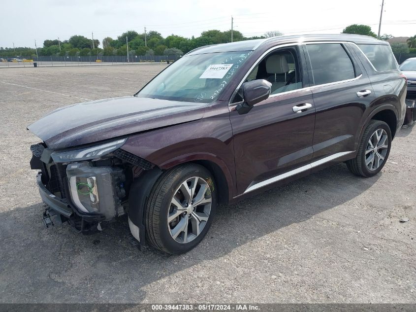 2021 Hyundai Palisade Limited VIN: KM8R5DHE5MU247637 Lot: 39447383