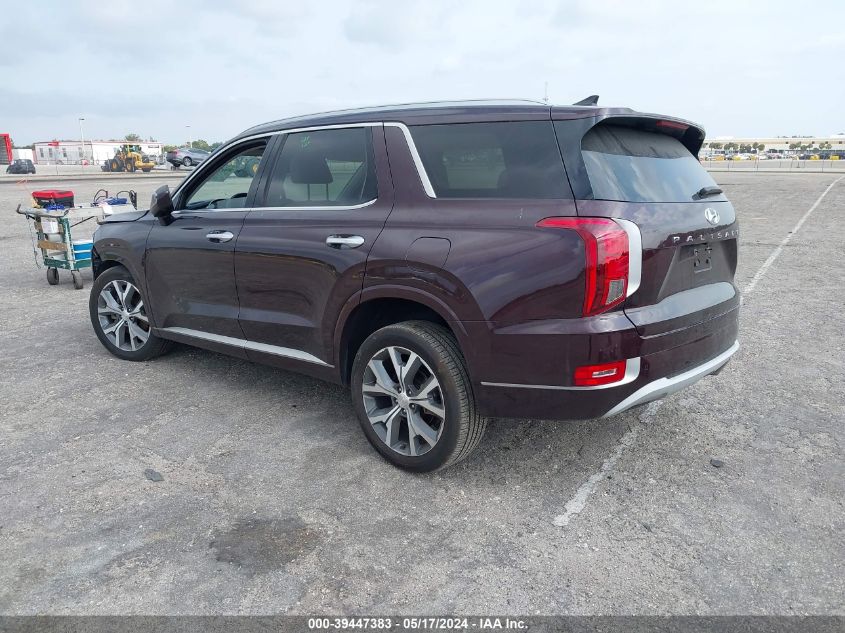 2021 Hyundai Palisade Limited VIN: KM8R5DHE5MU247637 Lot: 39447383