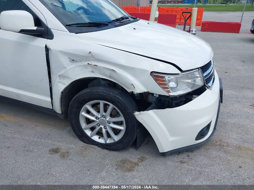 2014 Dodge Journey Sxt VIN: 3C4PDCBG1ET313583 Lot: 39447394