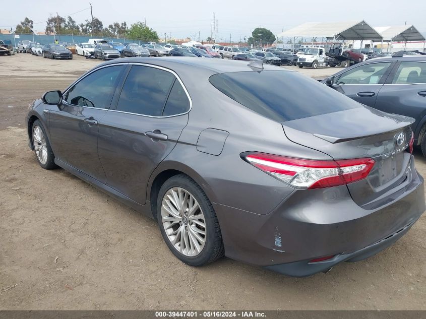 2018 Toyota Camry Hybrid Le/Se/Xle VIN: 4T1B21HK3JU003527 Lot: 39447401