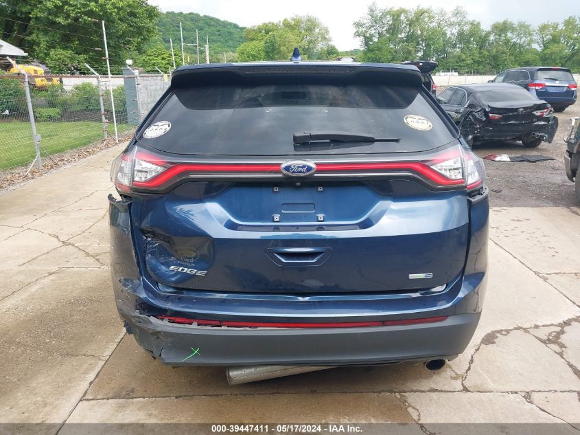 2017 Ford Edge Se VIN: 2FMPK4G98HBB26021 Lot: 39447411